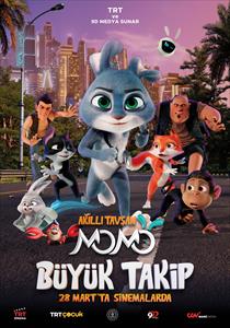 Akıllı Tavşan Momo: Büyük Takip Filmi Posterleri