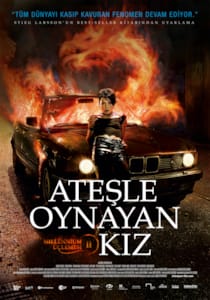 Ateşle Oynayan Kız Filmi Posterleri