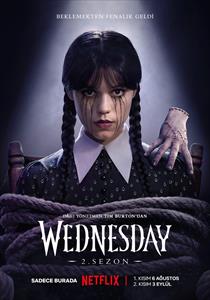 Wednesday Dizisi Posterleri