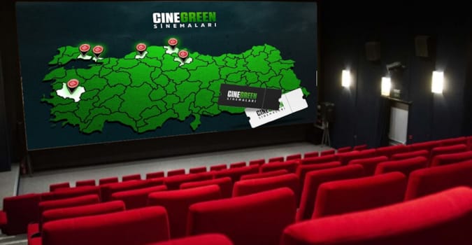 Cinegreen sinema zinciri 6 ilde 36 salon kapasitesine ulaştı