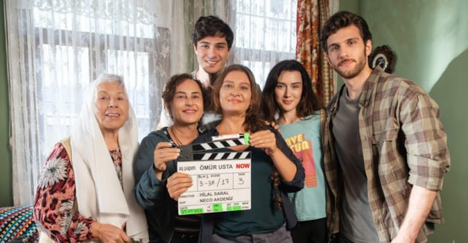 Nurgül Yeşilçay'ın yeni dizisi Ömür Usta'nın çekimleri başladı