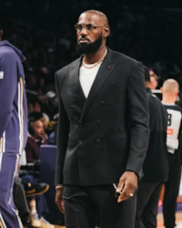 LeBron James'in fotoğrafı.