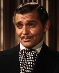 Clark Gable'nin fotoğrafı.