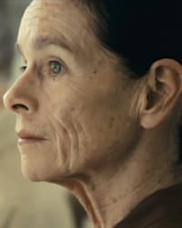 Geraldine Chaplin'in fotoğrafı.