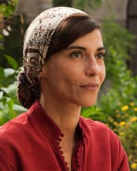 Lubna Azabal'ın fotoğrafı.