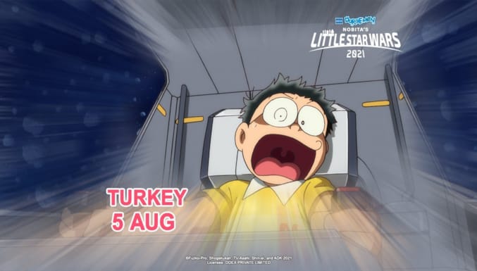 Doraemon Filmi: Nobita'nın Küçük Yıldız Savaşları 2021 Filmi Dublajlı Fragman