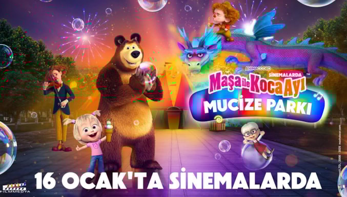Maşa İle Koca Ayı: Mucize Parkı Filmi Fragman (Dublajlı)